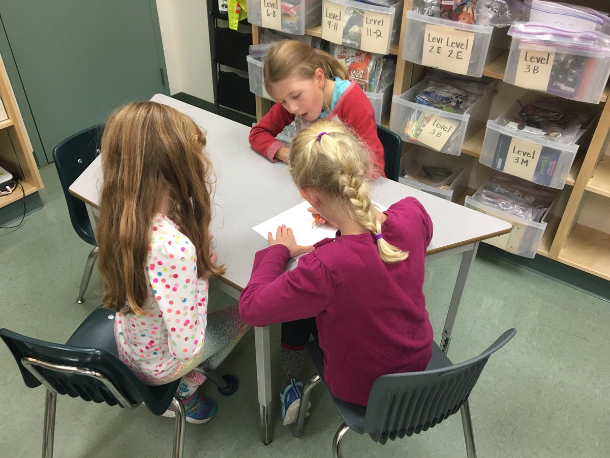 SkeneLisa's tweet photo. Stem Challenge fun with Grade 2/3 students at AES #PLC69 https://t.co/Yku69AuxU1