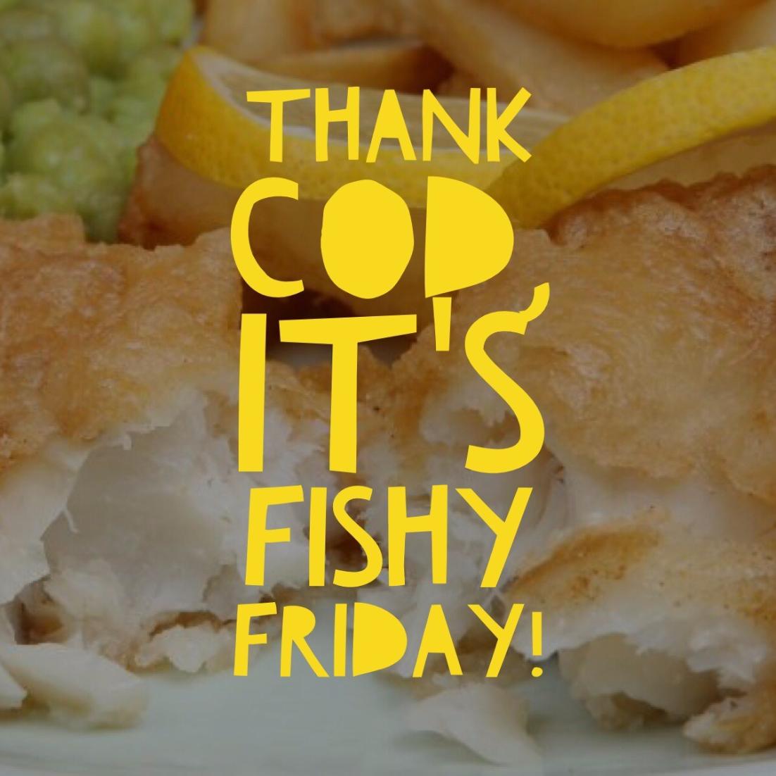 allaboardsfoods's tweet image. WOOHOO! It is our favourite day #TCIFF Thank Cod Its Fishy Friday. JOIN US and be a part of #fishandchips on Friday