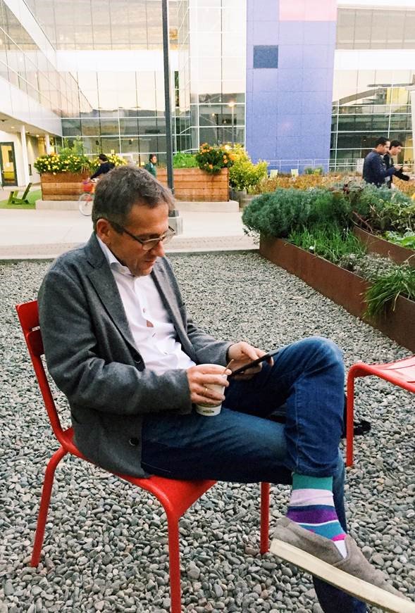 ianbremmer's tweet photo. Hanging out at the Googleplex. Have yet to try the rock-climbing wall.
For more SF pics and California sunshine -> https://t.co/YVgv5XSB5C
#WinterIsNotHere https://t.co/Q1wu2kDcWX