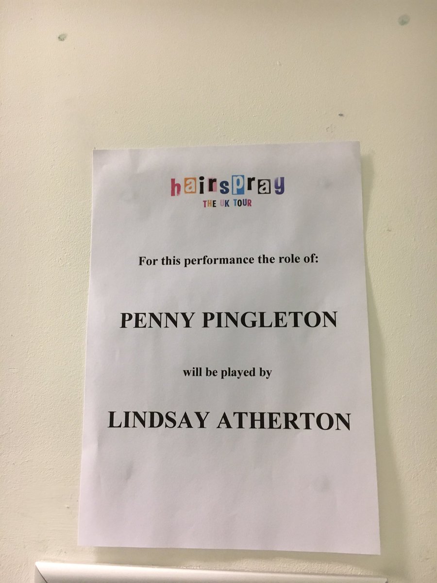 musicallover2's tweet photo. And someone else who absolutely smashed it?! I mean, everyone, but @linzathy as Penny was 👌🏻👌🏻.
#TeamUnderstudy https://t.co/5P0ymPJCKu