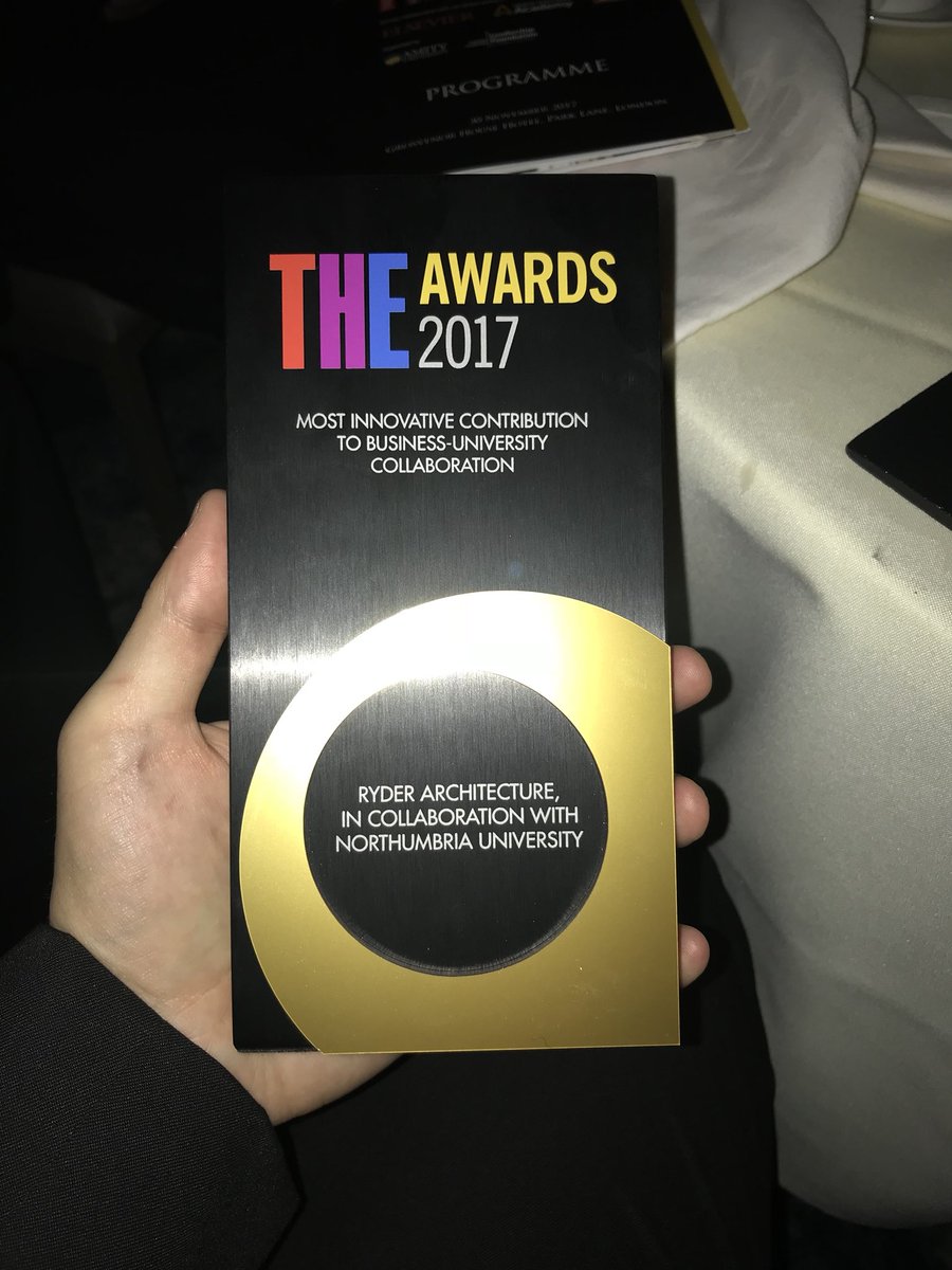 Only went and won it! @bimacademy <a href="/Ryder1953/">Ryder Architecture</a> <a href="/NorthumbriaUni/">Northumbria Uni</a>