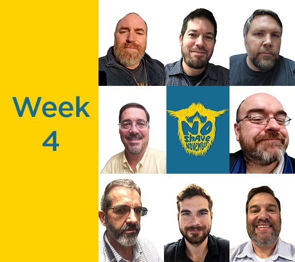 HubbellPowerSys's tweet photo. The #Noshember beards braved the arrival of Thanksgiving and forged ahead. Here are the final follicle photos! Winner will be posted in the next week. #NoShaveNovember https://t.co/5LiDQRR5a5