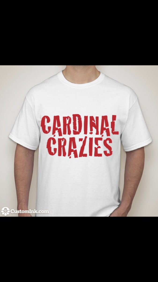 CardCrazies's tweet photo. ❗️CARDINAL CRAZIES SHIRTS❗️
                  ❗️ONLY 13$❗️
 ❗️STOP BY MRS. SCHNECKS ❗️      ❗️ROOM 131 TO GET YOURS❗️ https://t.co/9WdUv5ePxX