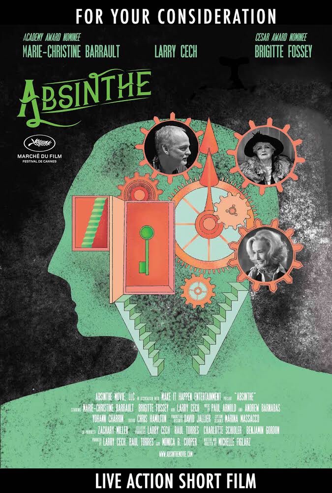 For your consideration!!Need your vote! #liveactionshort #Oscars #AcademyAwards #theacademy #frenchfilm #Producer  #animation #france ##MarieChristineBarrault  #BrigitteFossey <a href="/Absinthemovie/">Official: Absinthe</a> FB:Official:Absinthe