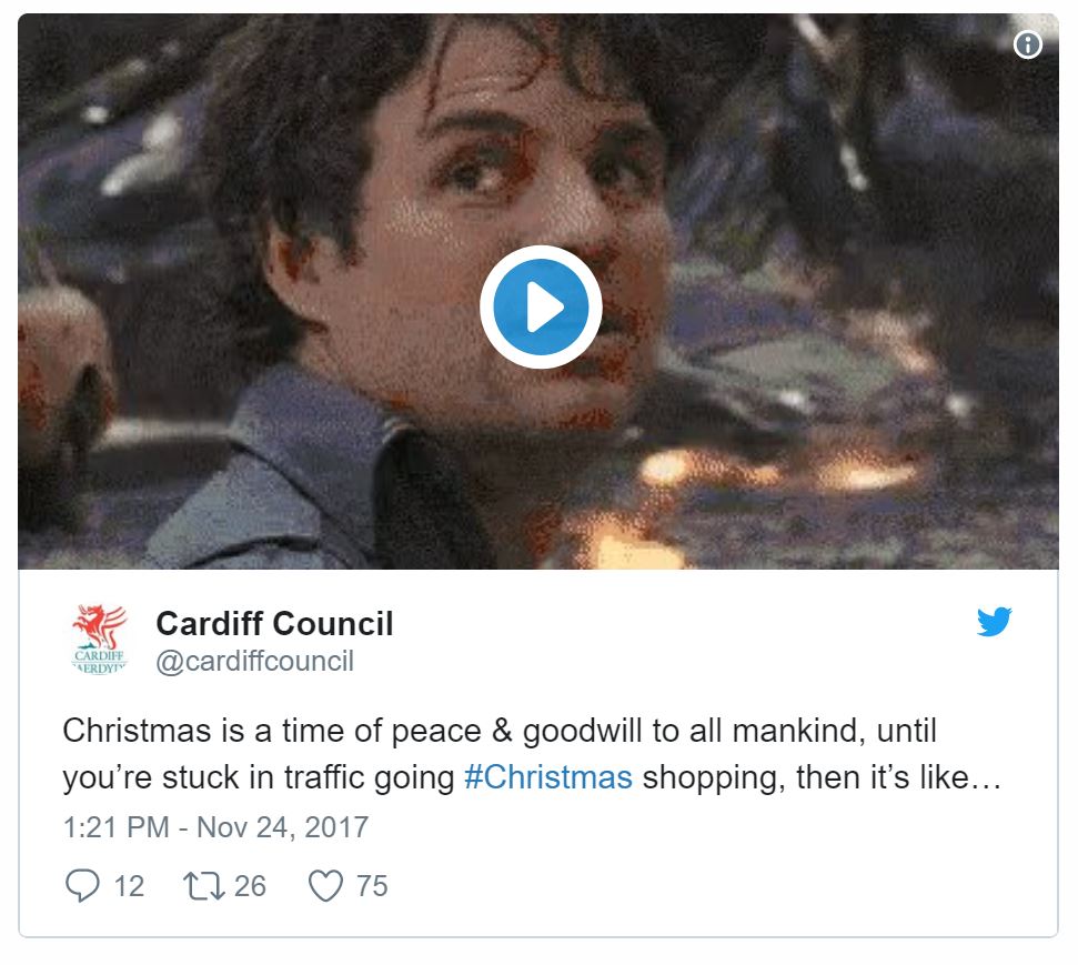 danslee's tweet photo. Just blogged: The GIF that paints a picture of parking frustration by @cardiffcouncil https://t.co/N2xJFmmM4n #localgov #30daysofhumancomms https://t.co/dkz89Enmx3