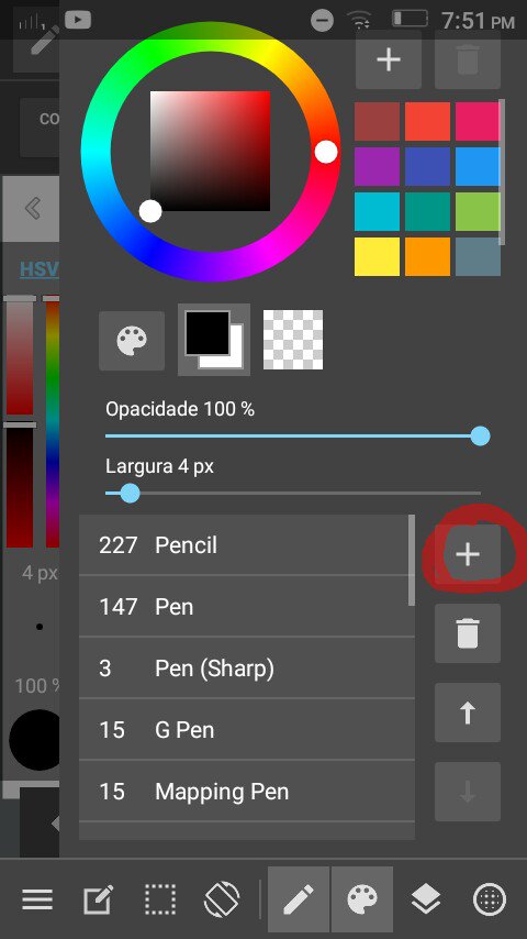 AlternativeDan's tweet photo. @o_tuto Ss a maioria dos meus desenhos eu faço assim
E o pixel é só adicionar nos pincéis
No "+" que tem a direita https://t.co/A4vhPwQTHo