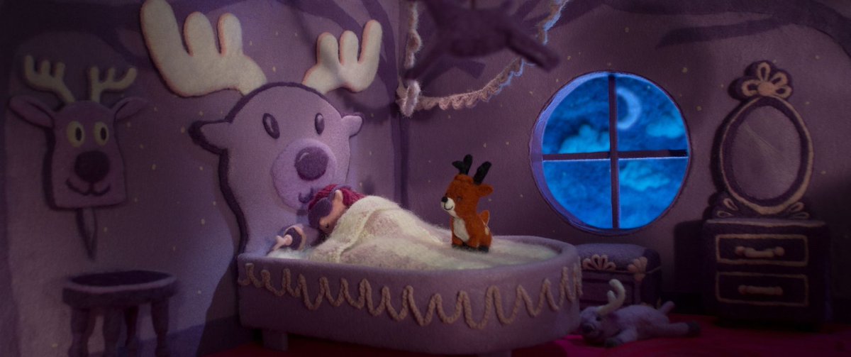 bentimagelab's tweet photo. Ever wonder what the insides of a felt reindeer look like? Check out some behind the scenes shots from our spot for @dairyfarmersofcanada  @ddbcanada  @hestyreps. #stopmotion #milk #milkandcookies #felt #handmade #christmas2017 #dairyfarmersofcanada #santaclaus https://t.co/aRlOyVshCN