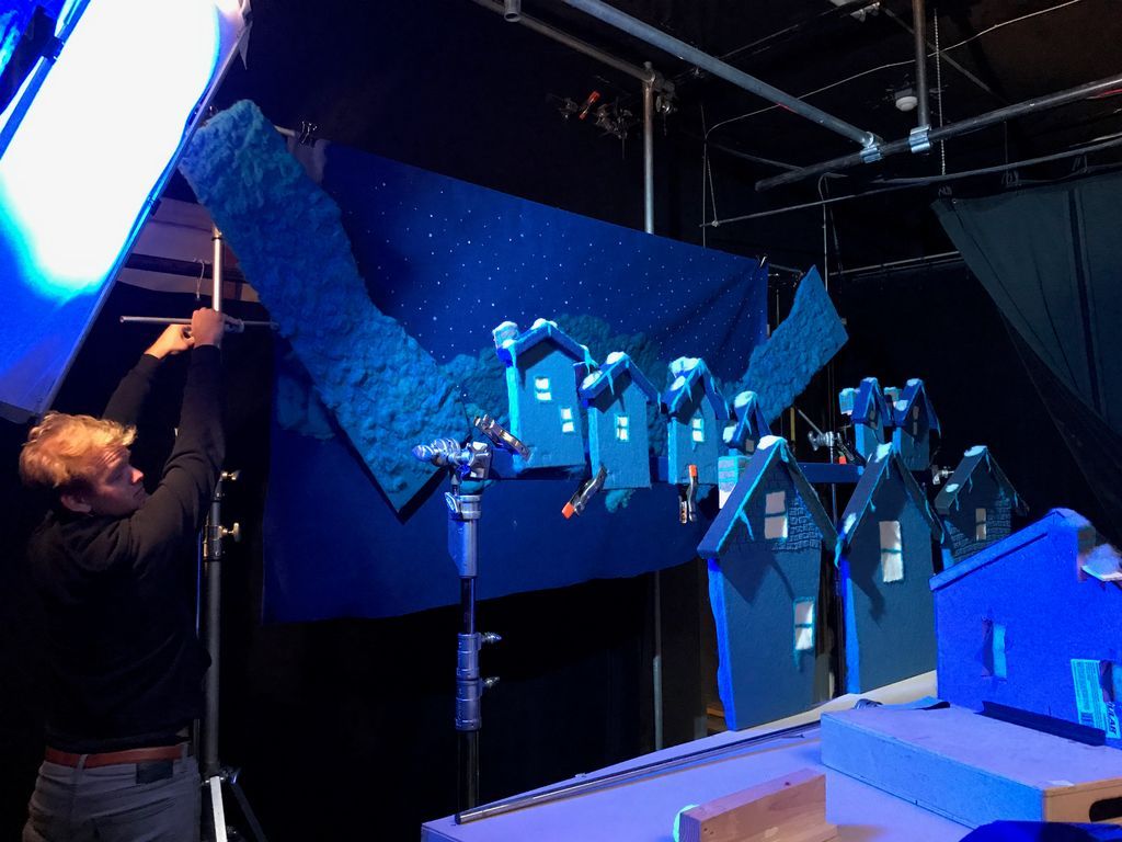 Ever wonder what the insides of a felt reindeer look like? Check out some behind the scenes shots from our spot for @dairyfarmersofcanada  @ddbcanada  <a href="/hestyreps/">Hestyreps</a>. #stopmotion #milk #milkandcookies #felt #handmade #christmas2017 #dairyfarmersofcanada #santaclaus