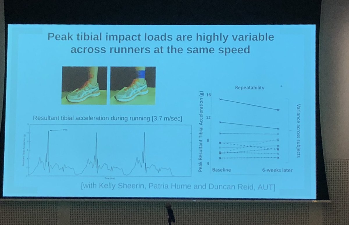 danrhon's tweet photo. Why personalized/precision medicine and prediction models are important - HIGH variability in peak impact loads among runners at same speed! #PrecisionMedicine #Wearables #ICSPP2017 https://t.co/Or0YfFuQ5N