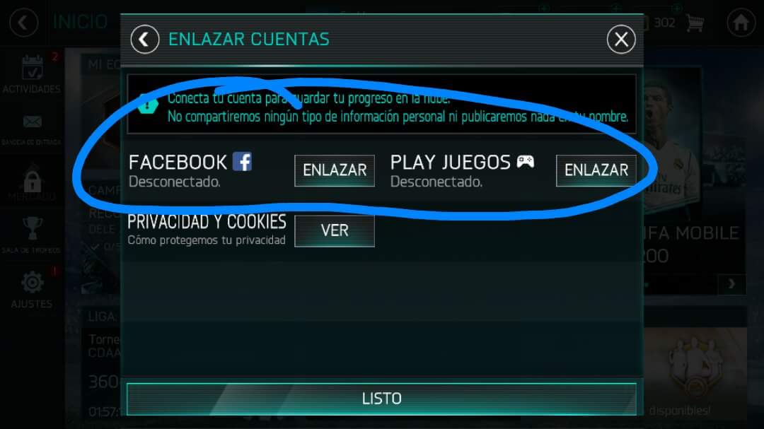 TeamPajasos's tweet photo. @EAFIFAMOBILE
 Please help me: I can not link my Facebook account ... it says "error when linking, try again". Now it is linked to my Google account, but nevertheless it says that I am a "guest" and if I want to link it to Facebook it does not allow me, it says "error". https://t.co/ntkf9BiZmp