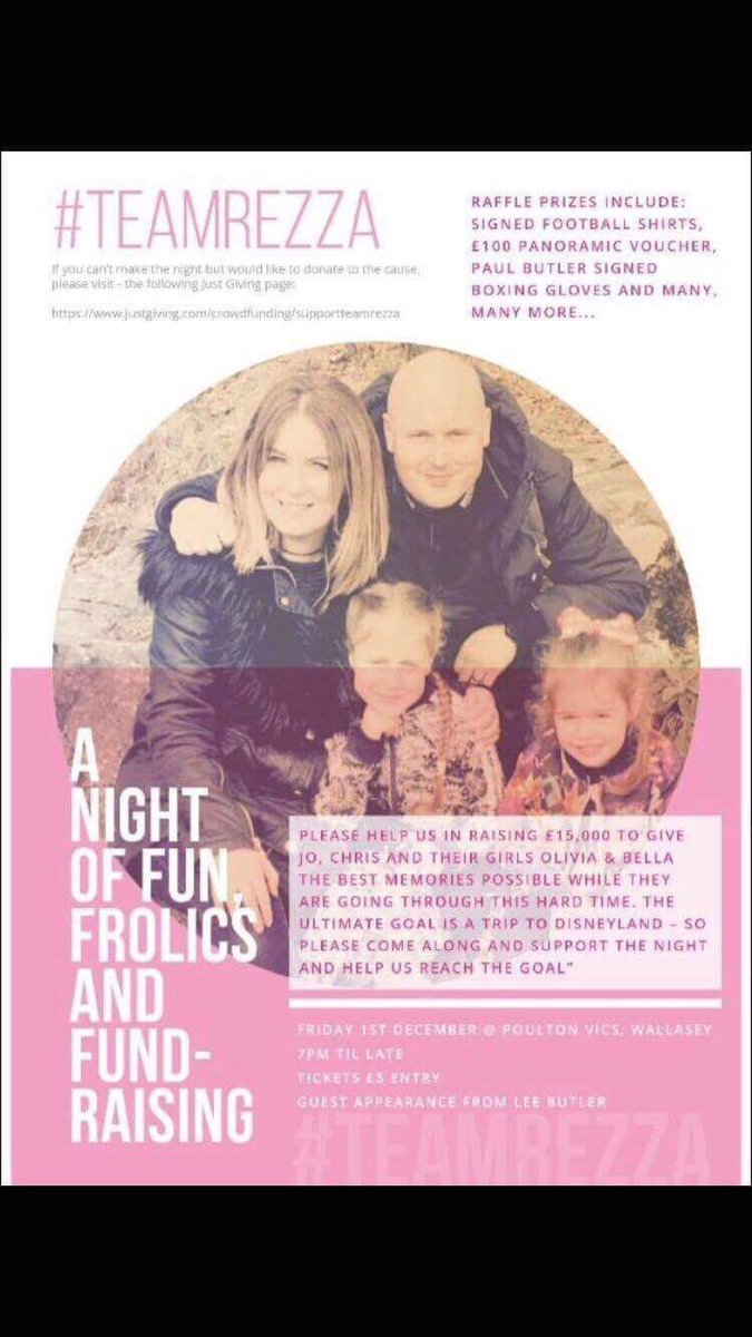 adamKWFound's tweet photo. Tomorrow at Poulton Vics, raising money for a great cause. Get yourself down and show your support, special acts, live entertainment and much more. https://t.co/d9BHNGohuU