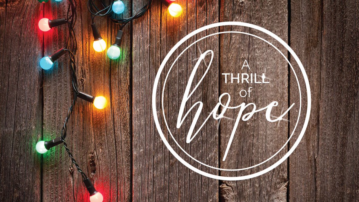 This week starts the #AThrillOfHope series. We have some amazing surprise for you every week of this series. Let the festivities begin. See you this weekend. ⠀
⠀
For locations and times visit, nextlevelchurch.com/locations.