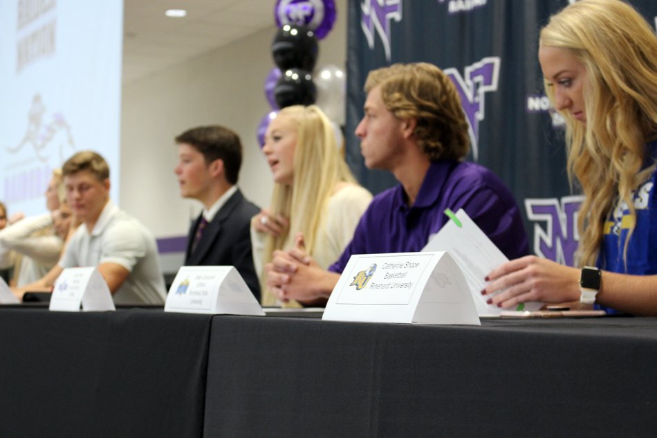 60 county athletes signed to play at the next level during the NCAA's early signing period.

STORY: forsythnews.com/sports/other-s…