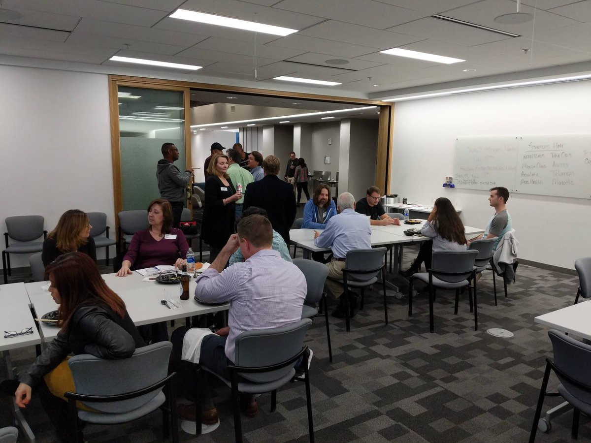atdc's tweet photo. Great turnout for our Portfolio Night for our Accelerate and Signature Companies! https://t.co/ctcc6OKcrW
