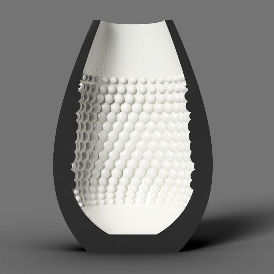 modelabdesign's tweet photo. This model was a happy accident, but has a beautiful section demonstrating the capabilities of solid modeling in Fusion. ⠀
-⠀
-⠀
#Fusion360 #Autodesk #ComputationalDesign #ModeLab #FutureOfDesign #AdvancedDesign #Design #ProductDevelopment #ProductDe… https://t.co/tX8dtvgjyO https://t.co/SbCqZJsmrS