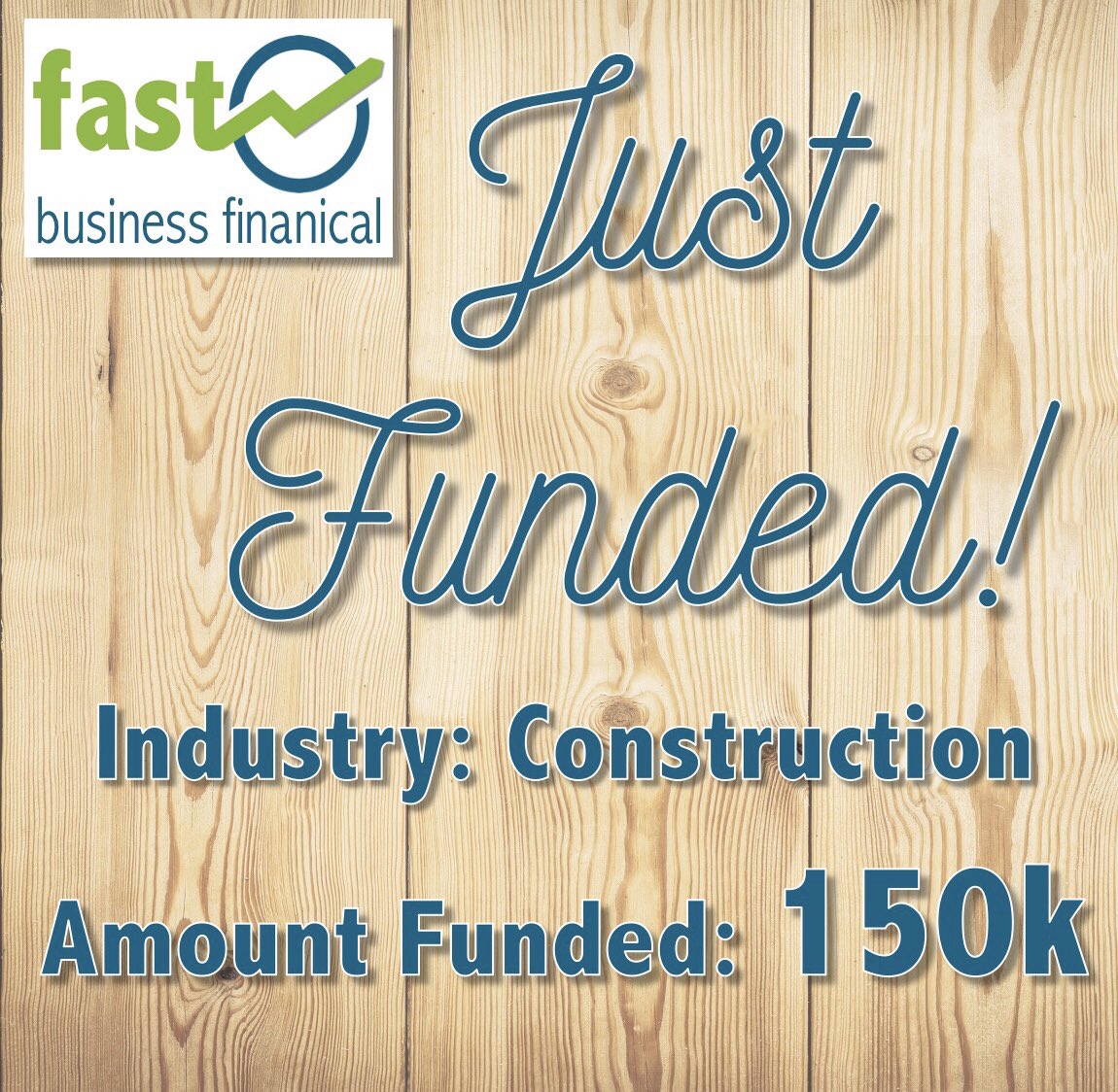 Just funded! FBF just helped a small business expand!  Whether it’s buying new equipment, or paying your employees, Fast Business Financial can help you meet your business goals. 
#entrepeneur #entrepeneurspirit #marketing #churn #revenue #relationshipmarketing #businessrelations