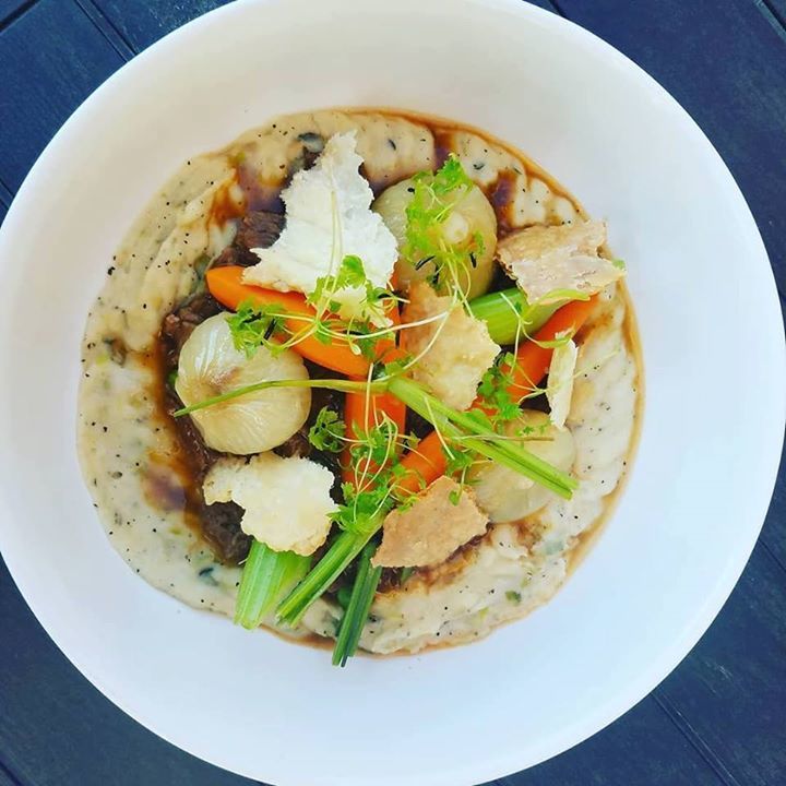 RHKWW's tweet photo. Chefs Feature Braised Hi Ho Farms Lamb "Shepherds Pie" Colcanon Mashed Potatoes + Stewed Vegetables + Pie Crust #rhkww #chefphilip #lamb https://t.co/VNtP8UYC8t https://t.co/GMg4j5GgAm https://t.co/nf9YHve5nP