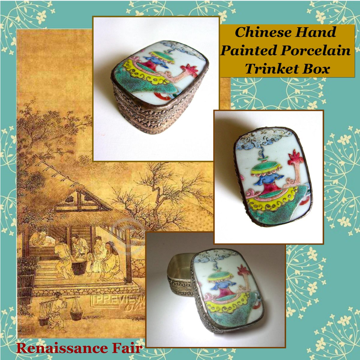 renaissancefai's tweet photo. https://t.co/PXkr0rS70W
#porcelainbox #handpainted #chinese #tin #box #trinketbox #porcelainshard #vintage https://t.co/qEOcEHRSLe