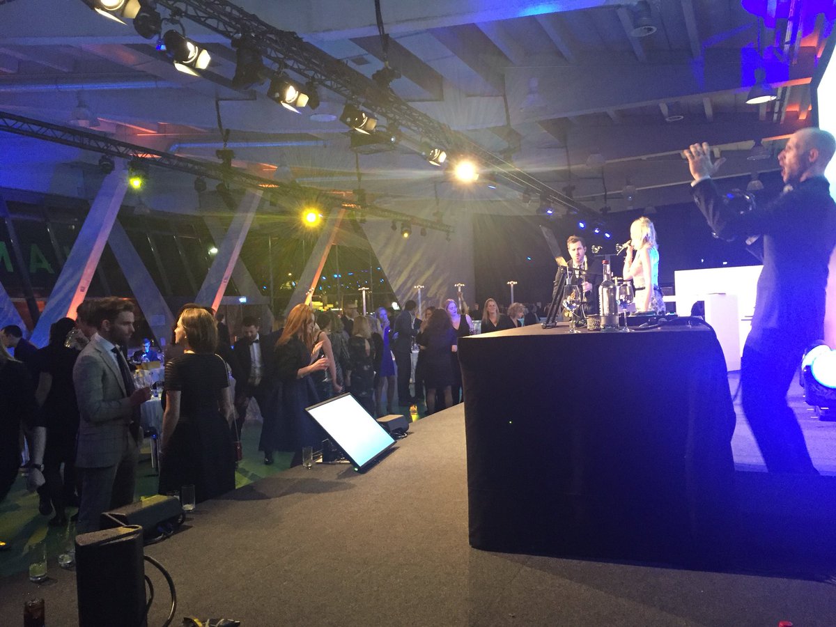 RansonF's tweet photo. Stress is over, let go and enjoy yourselves! #EEA2017 @codimag @QuadrigaBerlin https://t.co/zU7QdPefNm