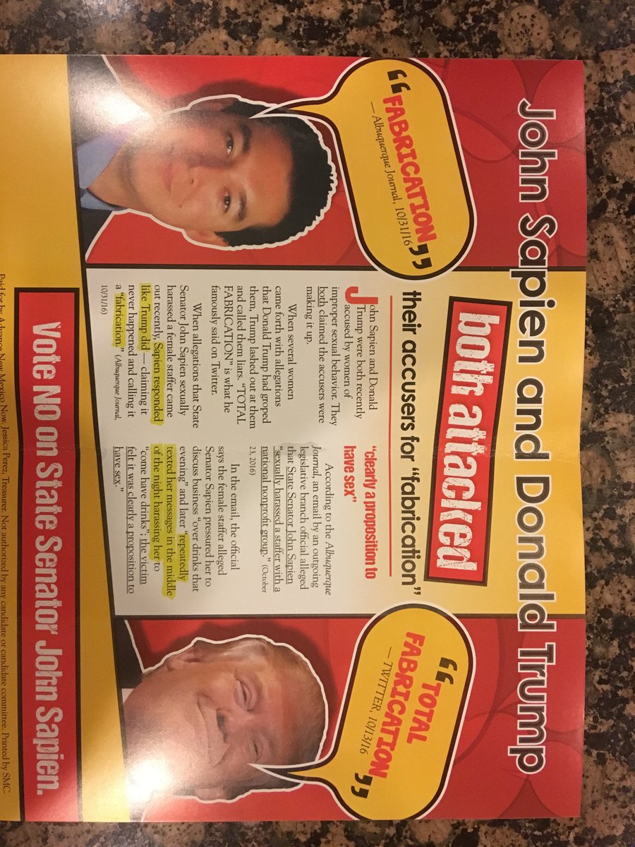 nm_conservative's tweet image. @mckaydan why does THIS make newz when @senatorsapien's #sexualharrassment investigation was #sweptundertherug??????????
#nmpol #nmlegi #OutThem #MeToo abqjournal.com/873272/email-o…