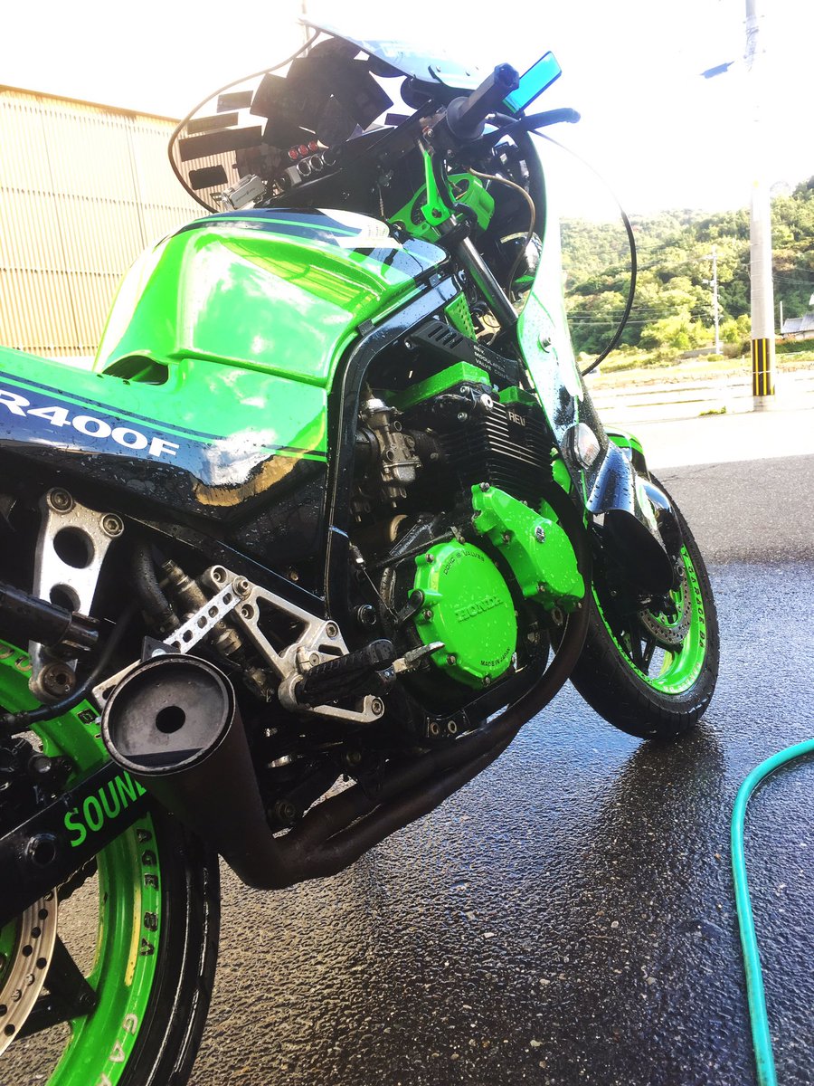 kousuke_50's tweet photo. 改めて作り直しました❗️
宜しくお願いします

#岡山 #CBR400F #y2racing 
#1mmでも気になったらRT 
#フォロー歓迎 https://t.co/bQVkRcLfy6