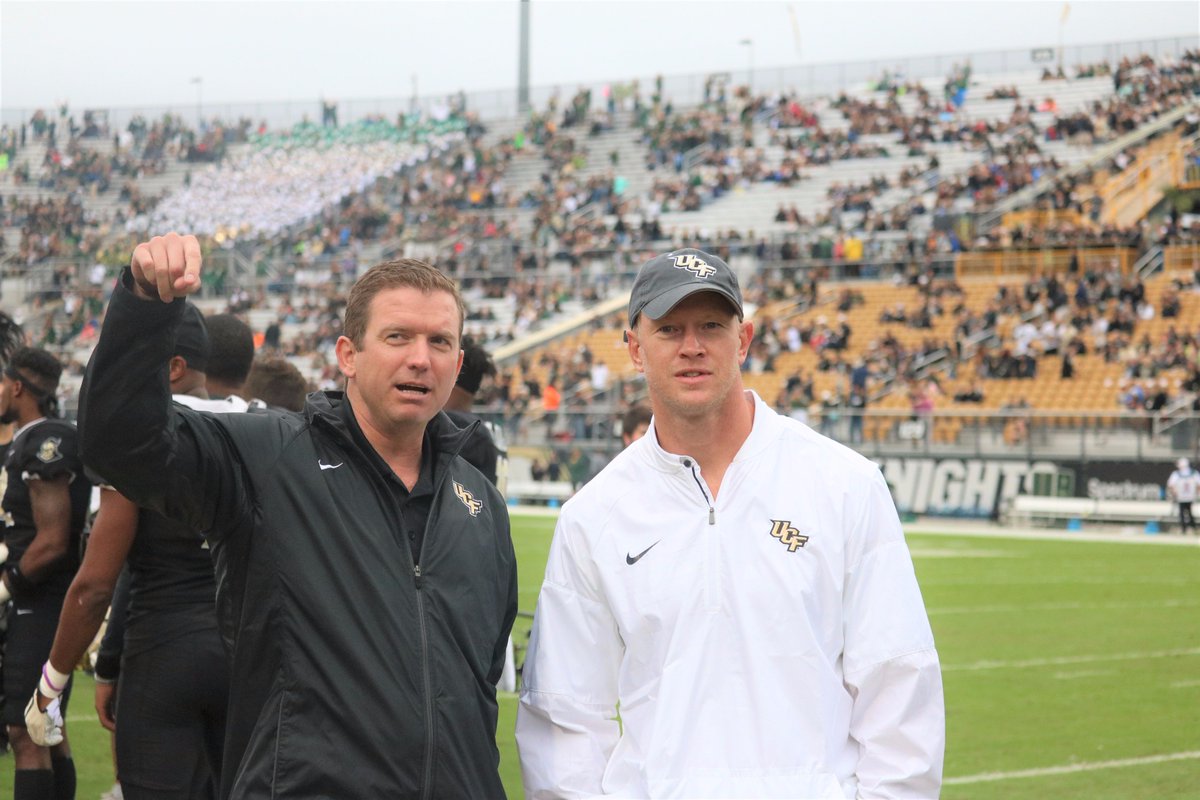 UCFKnightNews's tweet photo. Scott Frost nostalgic on his time in Orlando, announcement to be made Saturday night: UCF sources https://t.co/xXFyt8Sa3H https://t.co/N1dps5NpaN