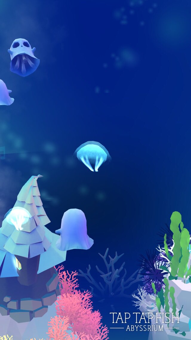 My Moon Jellyfish:) 
#taptapfish
Download: onelink.to/jhe4sh