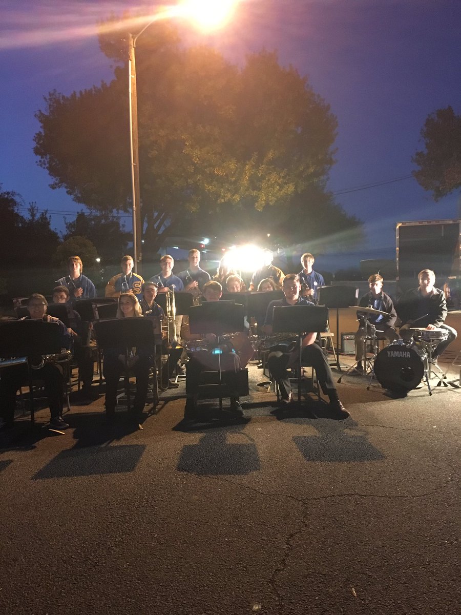 ssmrmac's tweet photo. SSHS Jazz Band at the Lights of Life Tree Lighting! 20 years of starting the Christmas Season together! https://t.co/9N8vTBkHCy