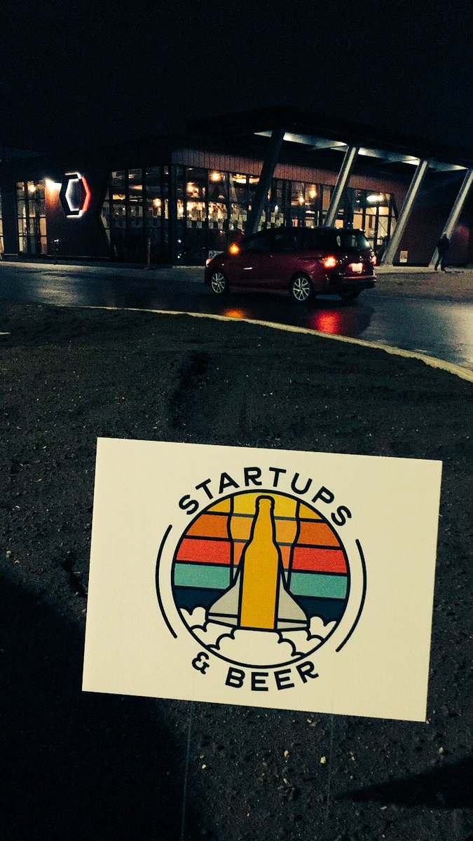 DaveHiff's tweet photo. Thanks @DejeroLabs @Sortable @Axonify @vidyard @Miovision @MagnetForensics @UWVelocity @Bartesian for hosting a great night! #startupsandbeer #kwawesome https://t.co/VAqwSHllxk