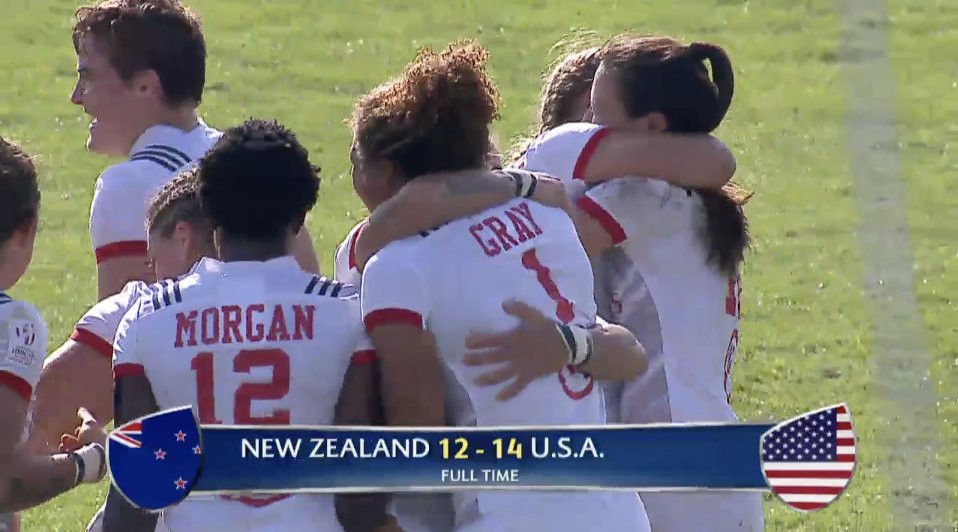 It's a huge upset in the first Cup quarter-final of the women's #Dubai7s, as <a href="/USAWomens7s/">USAWomens7s</a> beat series champions <a href="/BlackFerns/">Black Ferns</a> 

Follow the other QFs here: worldrugby.org/sevens-series