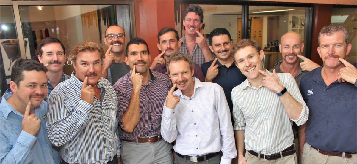 Our Council Movember Foundation Australia efforts for 2017. See you next year! #MovemberFoundation
