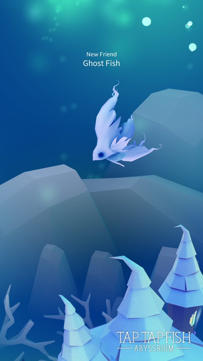 Chantelle00's tweet photo. My Ghost Fish:) 
#taptapfish
Download: https://t.co/zDiXeZTz4C https://t.co/ON5LCXDUuS