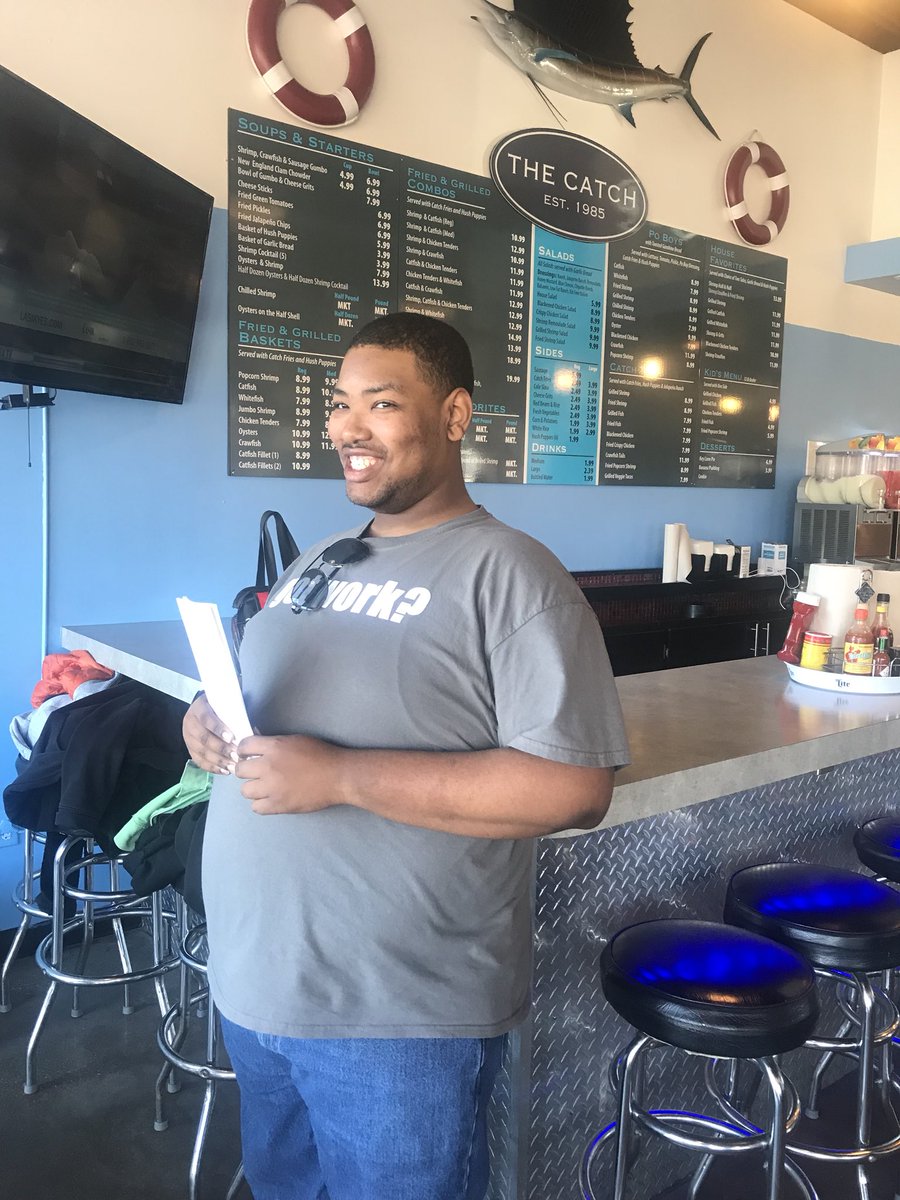 ktdevine00's tweet photo. Thanks to @TheCatchTyler for letting our Project SEARCH interns learn job skills today while taking over the restaurant @tylerisd #gotwork #SPEDHomeTeam https://t.co/bF46ewvODE