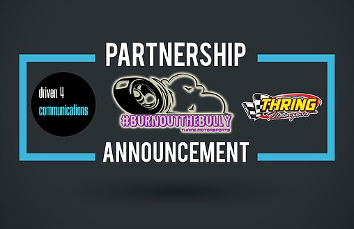 TaylorThring's tweet image. We at Thring Motorsports and #BurnOutTheBully are excited to announce our partnership with @driven4comm 🏁
Read the link attached to the see all our plans for 2018! 
driven4communications.com/single-post/20…