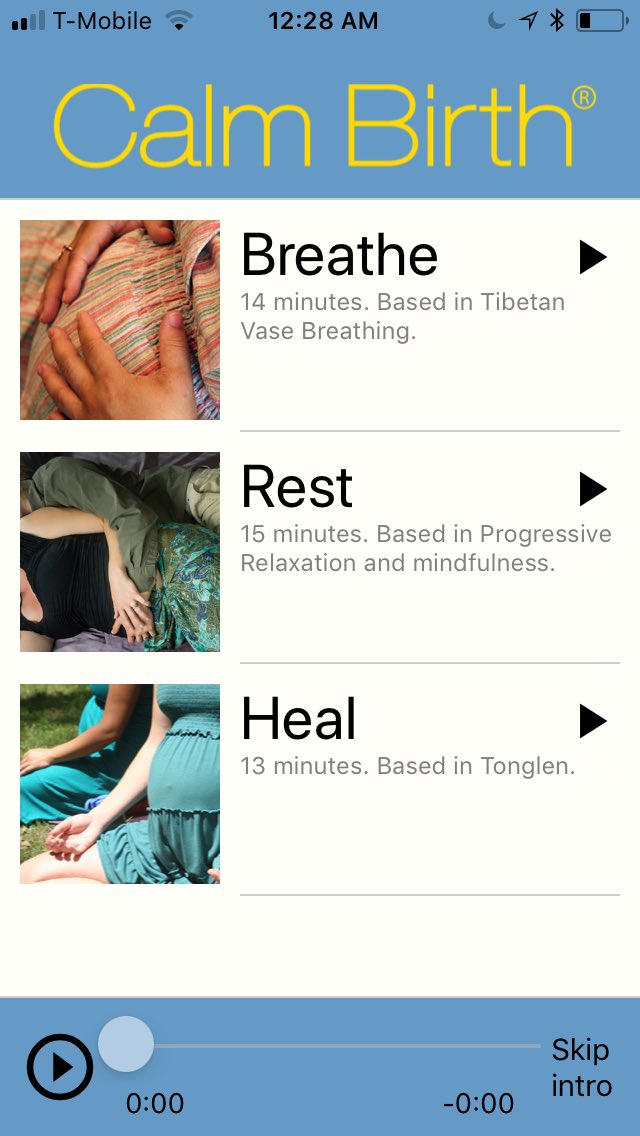 We have an app! Search "Calm Birth" from iPhone or Android-- rate and review! 💖🤞🏻🤩💫