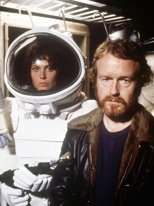 Wishing a very happy 80th birthday to the enormously influential, truly legendary, Sir Ridley Scott. (On Right) 