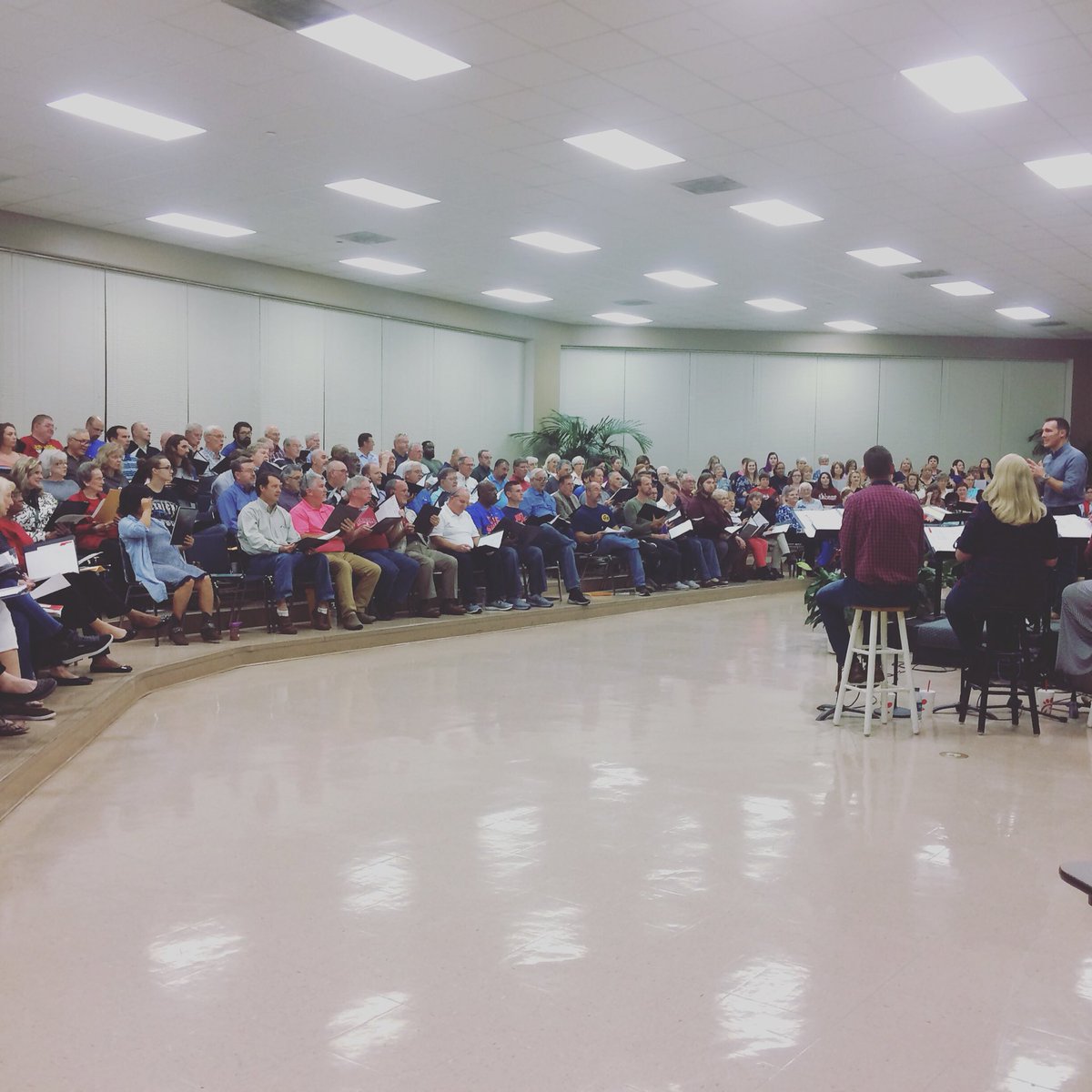 mcilwainpca's tweet photo. The choir is rehearsing for Sing! An Irish Christmas this Sunday. You can still get tickets at https://t.co/3VBRHQCef5 #gettychristmas #christmas #concert https://t.co/1dUOGOipxi