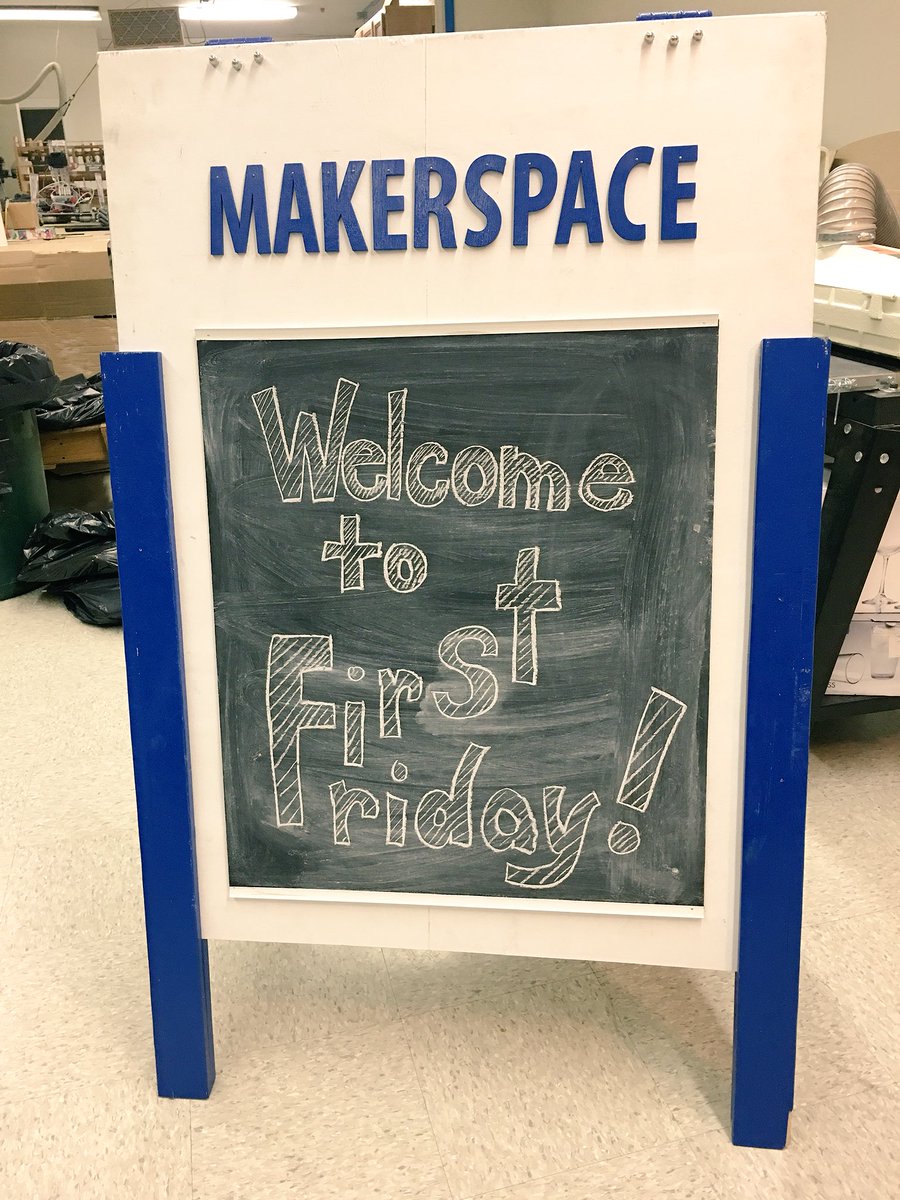 STEAMWorksNJ's tweet photo. We are getting ready for you, #FirstFriday ! Join us for a festive activity tomorrow 6-9p. Hot chocolate and cookies will be provided! 🎄 https://t.co/eZ3EZmeNWa