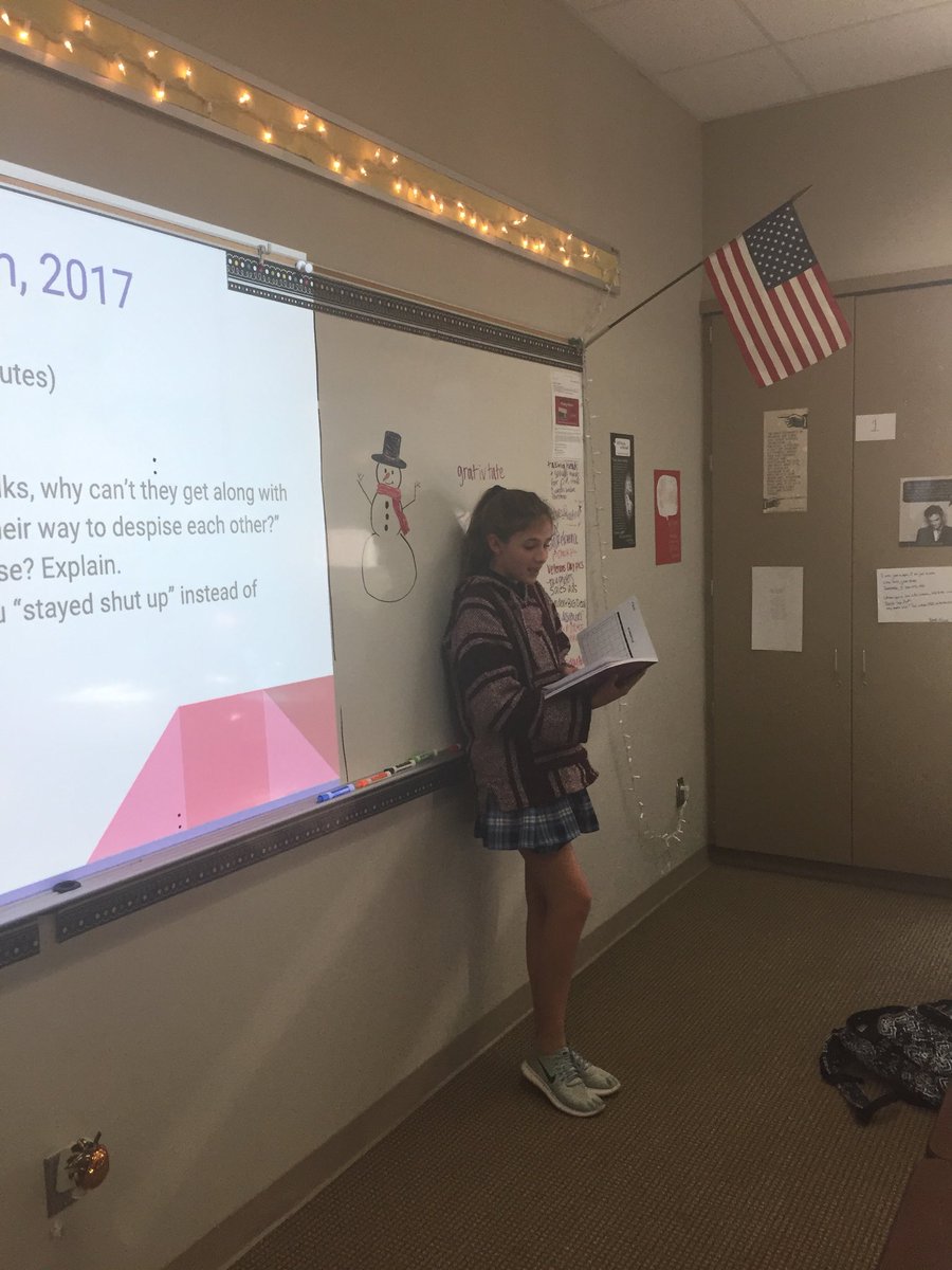 mepesek's tweet image. I love my job! I get to challenge students to think, to write, to speak. They are a force.
#mrspesekteaches #raisestudentvoice #mgeng #engchat #litchat