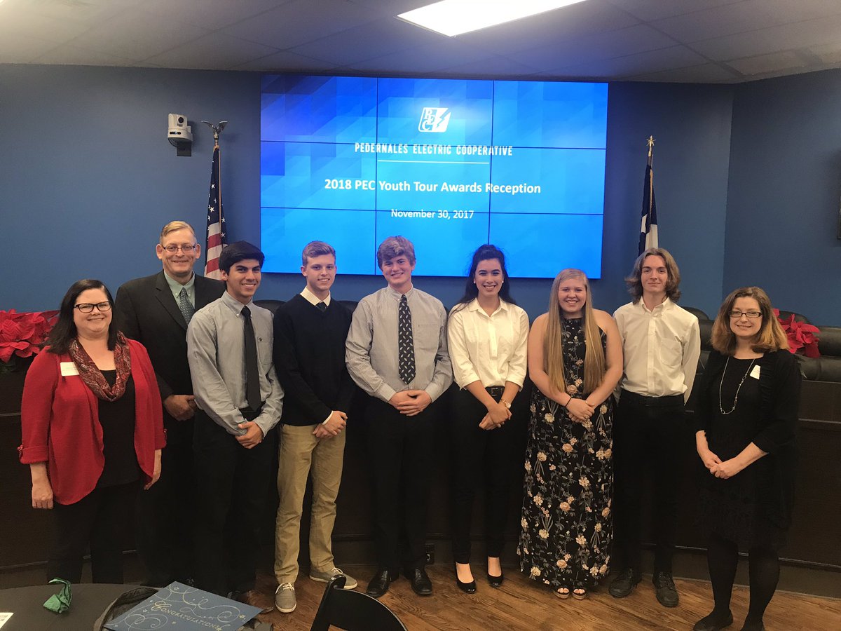 Congratulations to our PEC Youth Tour winners! It was a great night in Johnson City. Thank you to all the families who came our to JC tonight. A big shout out to Mrs. O'Dell and Ms. Pennington.