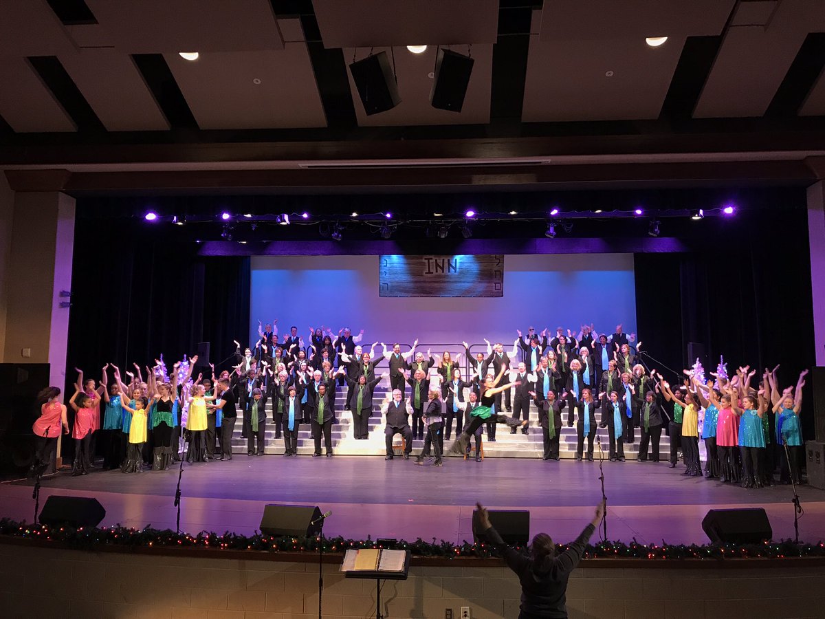 In St. Louis, MO rehearing for 4 "Really BIG Christmas Shows." They start tomorrow, Friday December 1st. If you're in the area, come be with us. For ticket information go to cmichoir.org