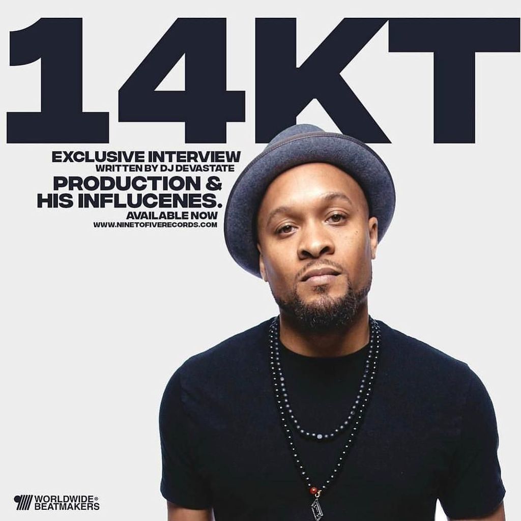 Bruv @i4kt did an exclusive interview with @ninetofivefamily now available on their website. Read about the new album RSXGLD and his thoughts about production &amp; influences. Written by <a href="/djdevastate/">DJ Devastate (Swe)</a> - #Karatgoldmusic #RSXGLD #14KT #Hiphop #DjPremier #JDilla #OrganizedNoize #90…