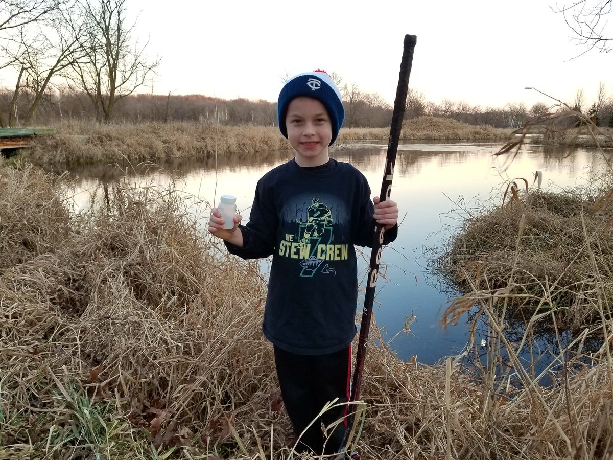 davefinchmn's tweet photo. From backyard Blaine pond hockey to the big ice! #OurIce  #mnwild #hopekidsmn https://t.co/iedyUUhM7e