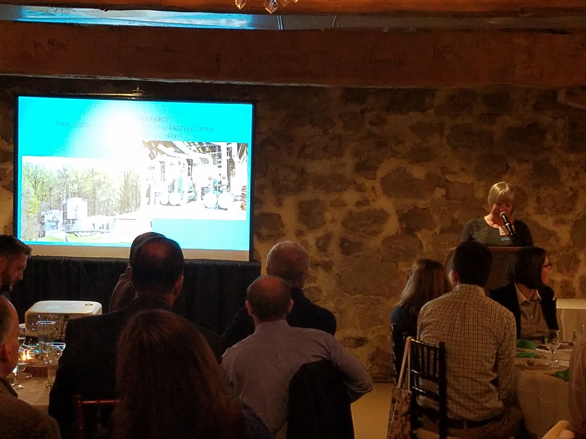 WEE_engineers's tweet photo. At Forerver Green award ceremony @USGBC_CentralPa - awesome #greenbuilding, #energyefficiency and #sustainability project. Amazing #innovation &amp; leadership https://t.co/kqG6V1Ilna
