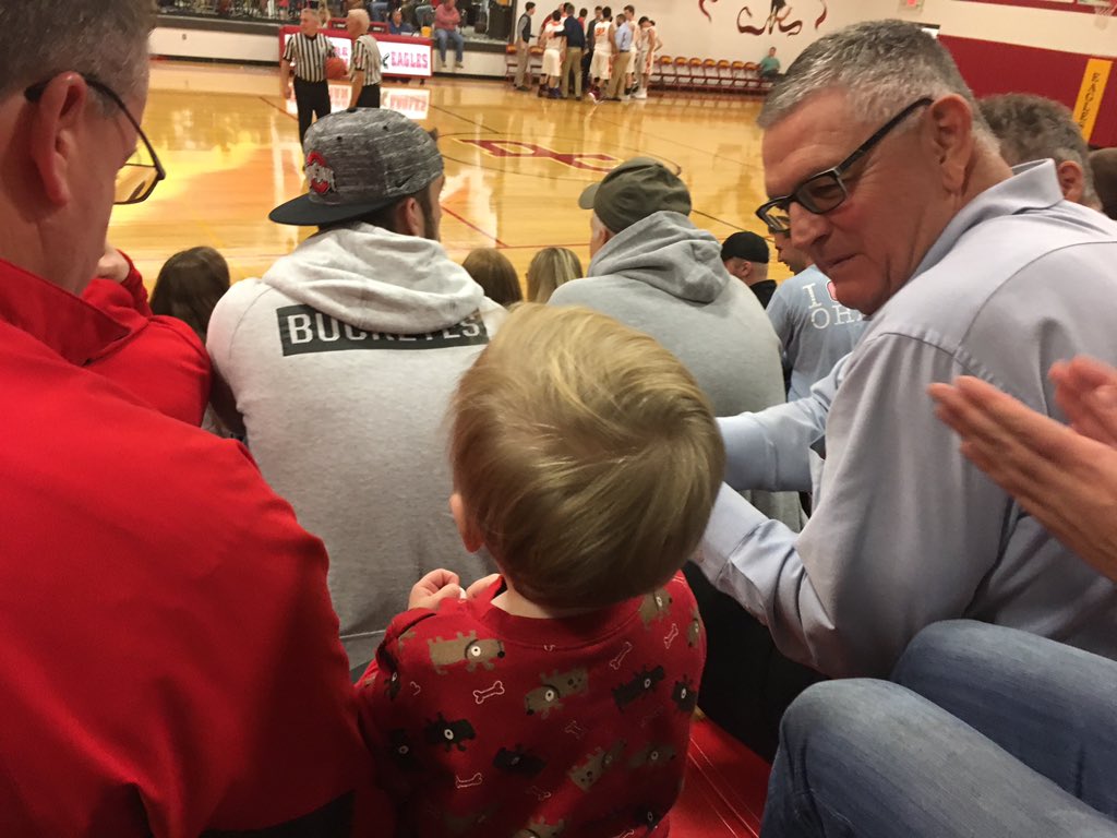 MrsRitchieElgin's tweet photo. Brodie loves watching Elgin basketball &amp; hanging with his friends Mr. Cunningham and Mr. Gast. https://t.co/0a3Esa4XeG