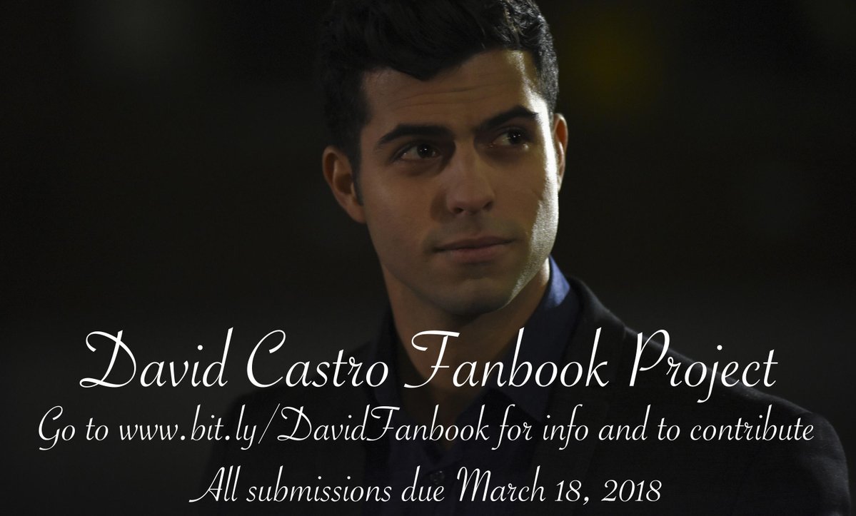 gqmfbangtanmama's tweet photo. Do you have a message you'd like to send to David Castro aka Raphael Santiago on Shadowhunters? Submit it here for his fanbook project https://t.co/Y3XKtAnx0P https://t.co/CsJSvP0OiT