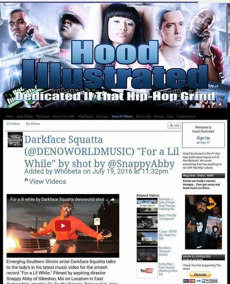 Darkfacesquatt's tweet photo. #foralilwhile #darkfacesquatta #Denoworld #hoodillustrated #hiphop #NP https://t.co/AmQL8Omahb https://t.co/1axi1xVwdF