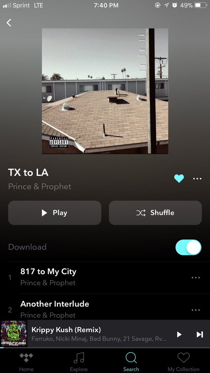 rashadtheprince's tweet photo. listen to us on TIDAL 2 #TxtoLA https://t.co/uGo32IYKT8