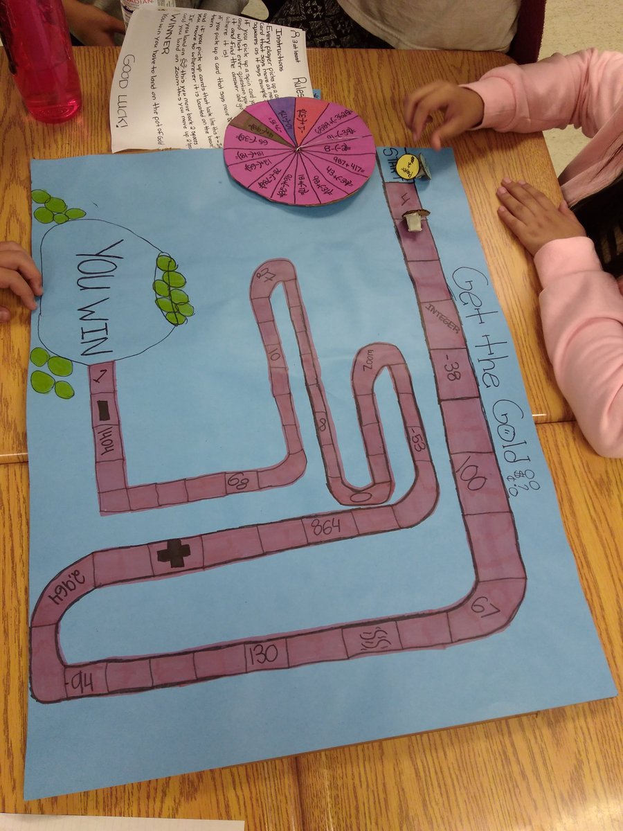 SarahOBrown's tweet photo. 7D is exploring integers! @RHL_Inspire
#handsonmath #handsonlearning #integers #mathboardgames #Studentwork https://t.co/ywIfaVYF2l