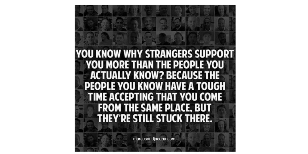Sometimes becoming more means losing old friends and making new ones. #BecomeMore